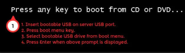Server Installation step 1 Image